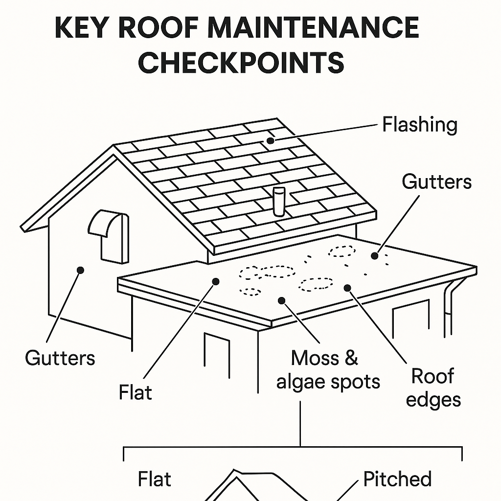 Roof Maintenance Checkpoints